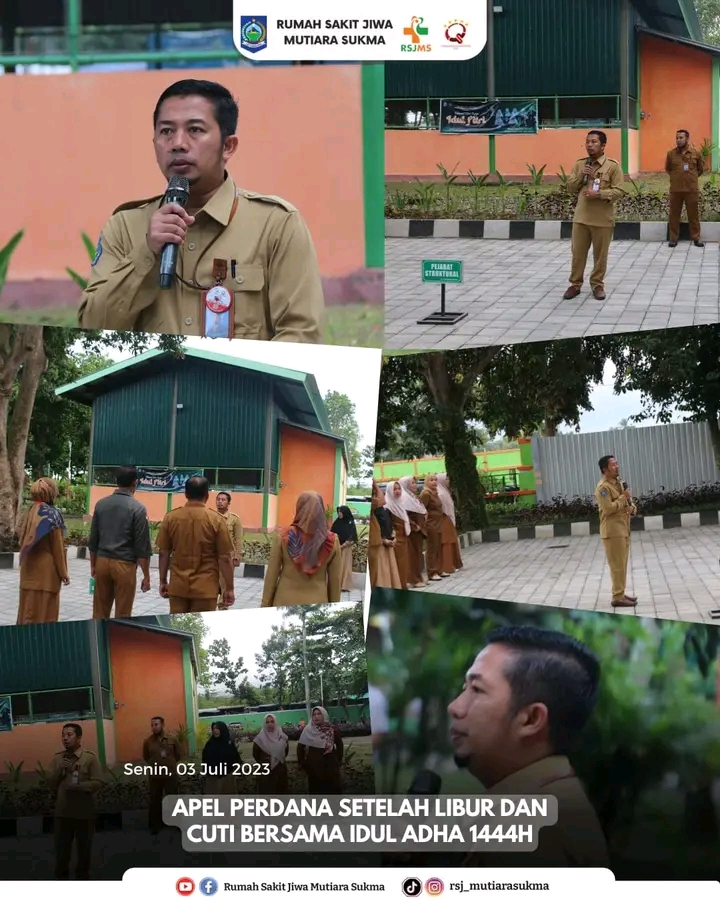 APEL PERDANA SETELAH LIBUR DAN CUTI BERSAMA IDUL ADHA 1444 H